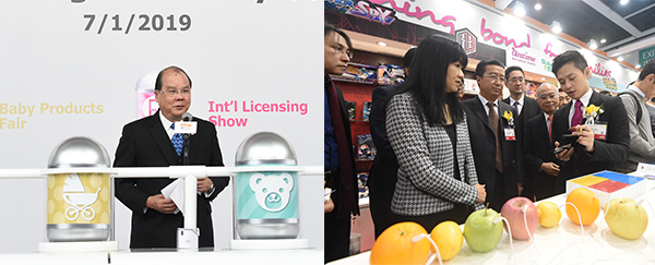 張建宗(左圖), 一眾嘉賓(右圖) 張建宗(左圖), 一眾嘉賓(右圖)