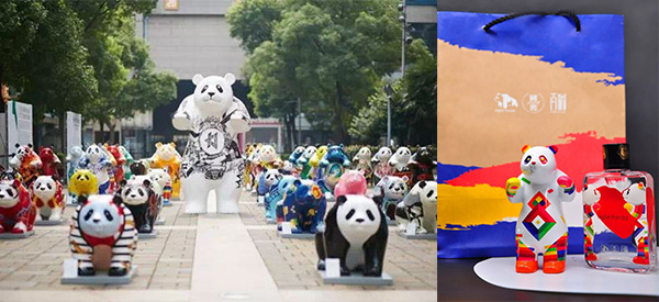 立體雕塑HeArt Panda 立體雕塑HeArt Panda