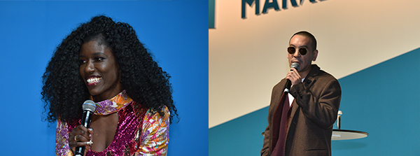 左圖:Bozoma Saint John右圖:麥浚龍 左圖:Bozoma Saint John右圖:麥浚龍