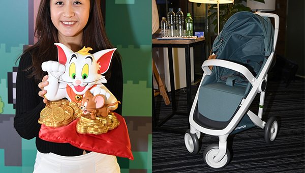 Tom and Jerry,綠色嬰兒車 Tom and Jerry,綠色嬰兒車