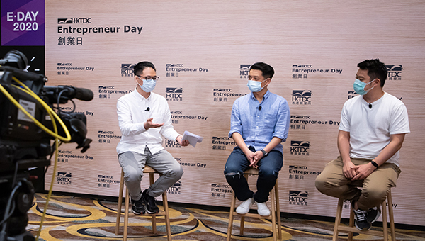 (左起)Marco Chen、麥景堂、羅傑誼 (左起)Marco Chen、麥景堂、羅傑誼