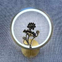 Flower‑motif lighting Flower‑motif lighting